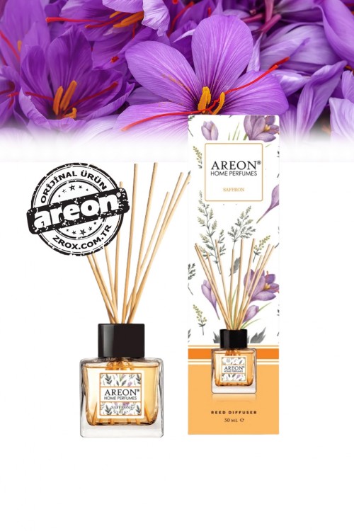 Areon Botanic Saffron Bambu Çubuklu Oda Kokusu 50ml
