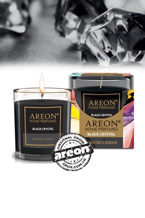 Areon Candles Black Crystal Lüks Kokulu Mum 120gr