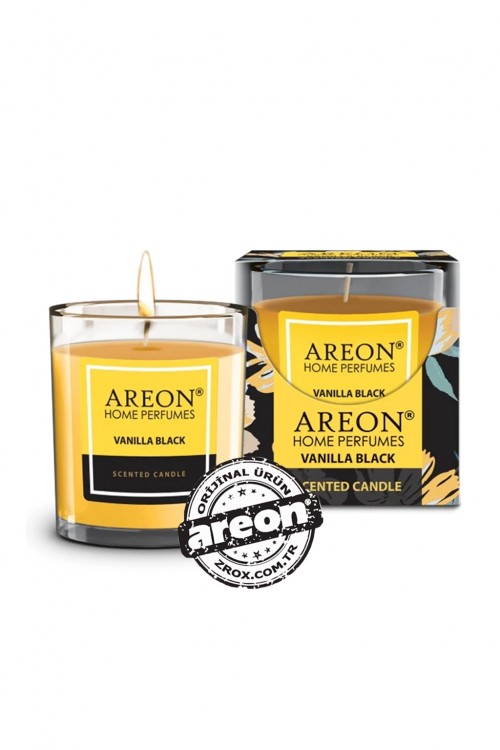 Areon Candles 120Gr Vanilla Black Cr02 Koku