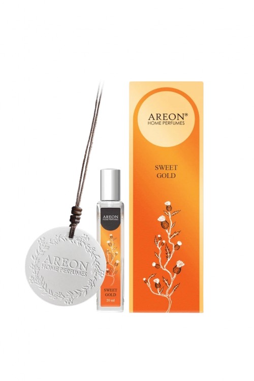 Areon Ceramic Disc Sweet Gold Bambu Çubuklu Oda Kokusu 20ml