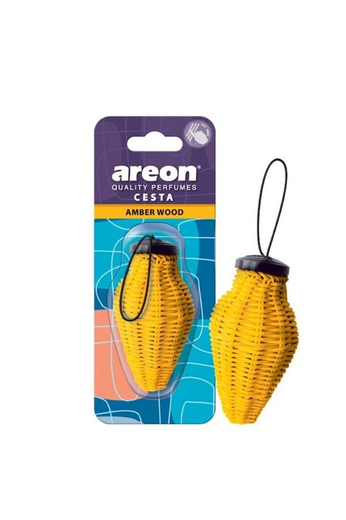 Areon Cesta Amber Wood Araç Asma Kokusu