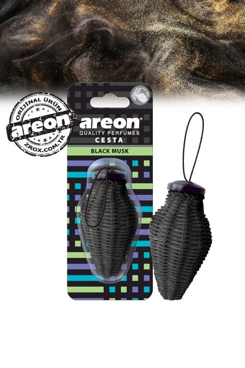Areon Cesta Black Musk Araç Asma Kokusu