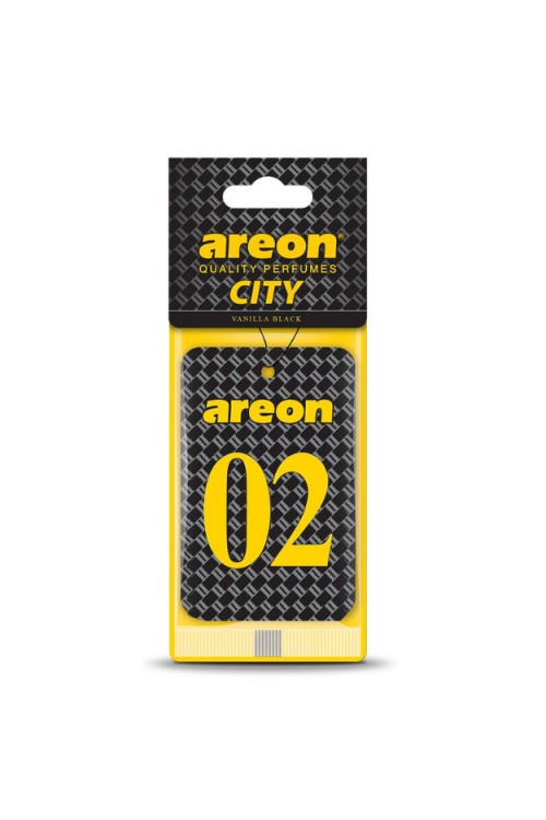Areon City 02 Adıyaman Vanilla Black Araç Asma Kokusu
