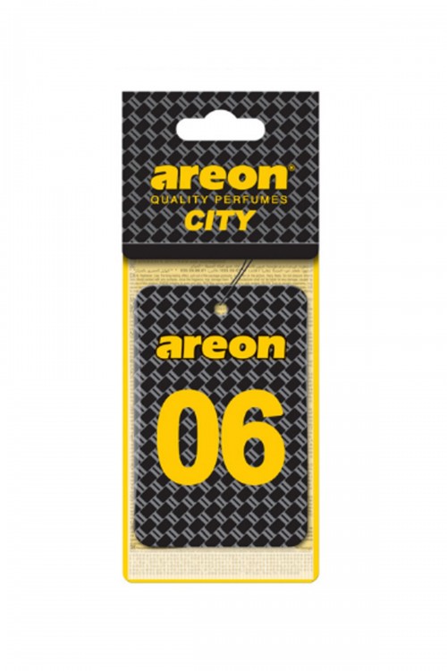 Areon City 06 Ankara Vanilla Black Araç Asma Kokusu