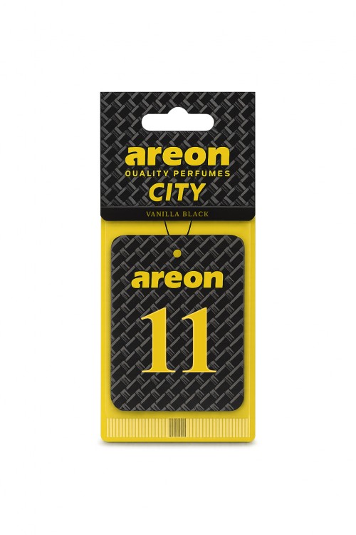 Areon City 11 Bilecik Vanilla Black Araç Asma Kokusu