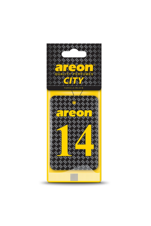 Areon City 14 Bolu Vanilla Black Araç Asma Kokusu