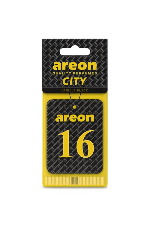Areon City 16 Bursa Vanilla Black Araç Asma Kokusu