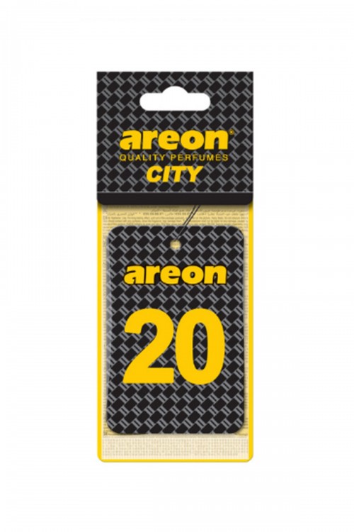 Areon City 20 Denizli Vanilla Black Araç Asma Kokusu