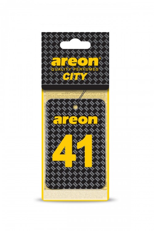 Areon City 41 Kocaeli Vanilla Black Araç Asma Kokusu