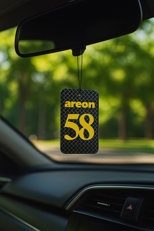 Areon City 58 Sivas Vanilla Black Araç Asma Kokusu