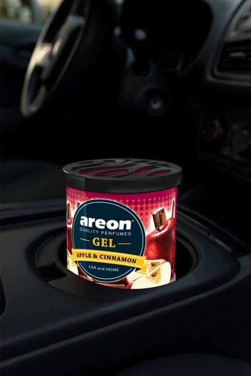 Areon Gel Can Apple Cinnamon Araç Bardaklık Kokusu