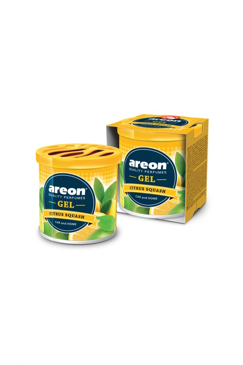 Areon Gel Can Citrus Squash Araç Bardaklık Kokusu