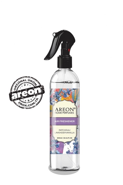 Areon Home Room Spray 300Ml Patchouli̇ Lavender Vani̇lla Koku