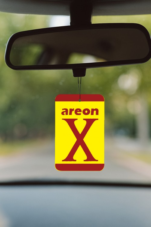 Areon X Vanilla Bubble Araç Asma Kokusu Sarı Kırmızı