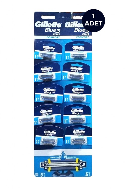 Gillette Blue3 Comfort Kartela #